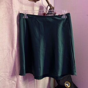 altar’d state satin skirt